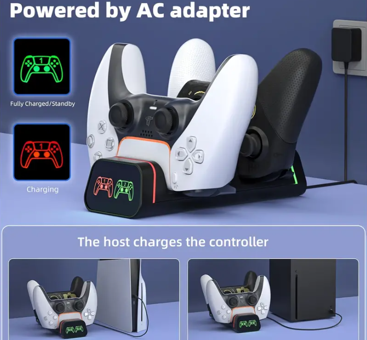 PS5 Dualsense Dual Fast Charging Station for Playstation 5